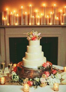 tarta de boda mesa