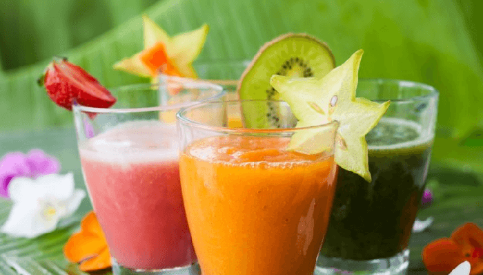 Frutas para secorar las bebidas