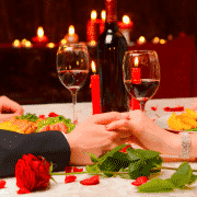 Banquete para tu cena de San Valentín