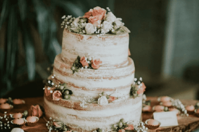 ideas para pastel de bodas en verano 