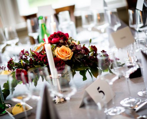 Nombrar las mesas del banquete de boda: 7 ideas originales